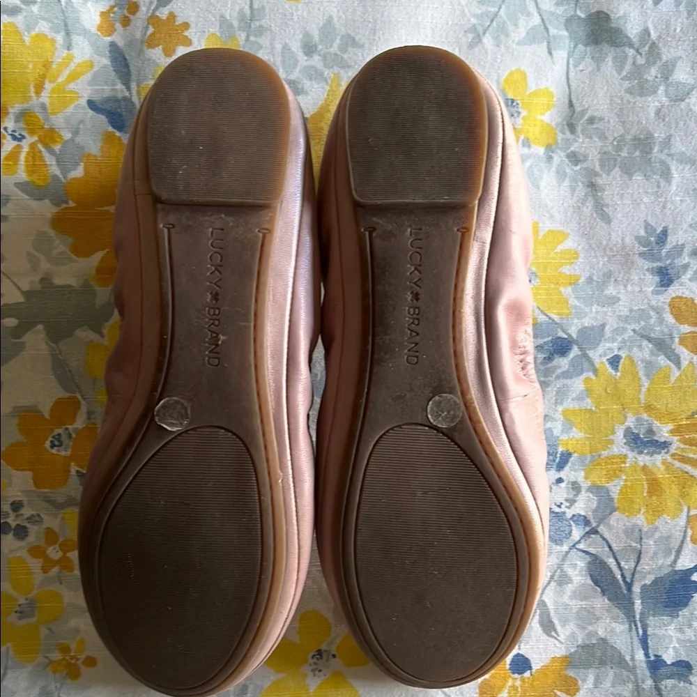 Lucky Brand Women's Pink Ballet Flats - Picture 7 of 8